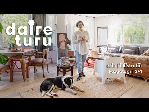 Daire Turu: Ekin'in Kozyatağı'ndaki 3+1 Evi