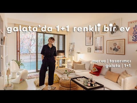 Merve'nin Galata'daki 1+1 Modern Evi