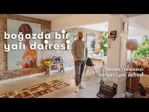 Salonu İstanbul Boğazı'na Çıkan Yalı Dairesi