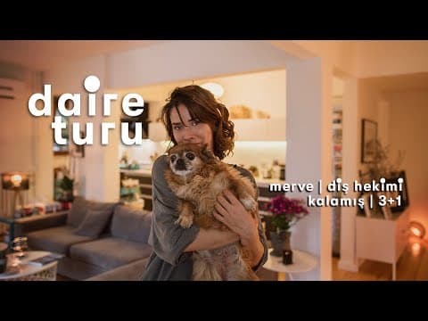 Daire Turu: Merve'nin Kalamış'taki 3+1 Evi