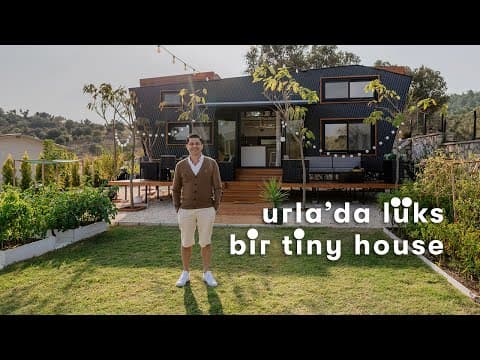 Urla’da Teknoloji Ve Tasarım Odaklı Lüks Bir Tiny House