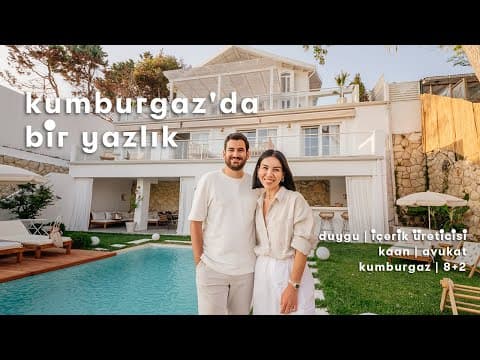Kumburgaz'da Geniş Ailenin Dönüştürdüğü 8+2 Yazlık