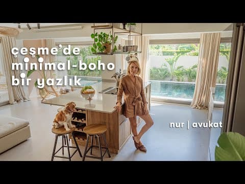 Dekorasyonda Bali Stili: Çeşme’de Bir Yazlık