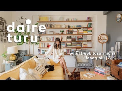 Daire Turu: Eylül'ün Feneryolu'ndaki 3+1 Özgün Evi
